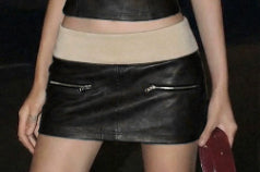 Neck Hanging Sexy Solid Color Short Set