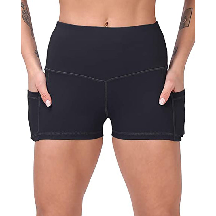 Three Point Yoga Leggings Sports Fitness Hot Pants