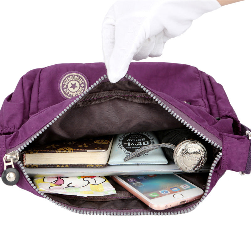 Nylon Women's Bag Crossbody Bag Korean Waterproof