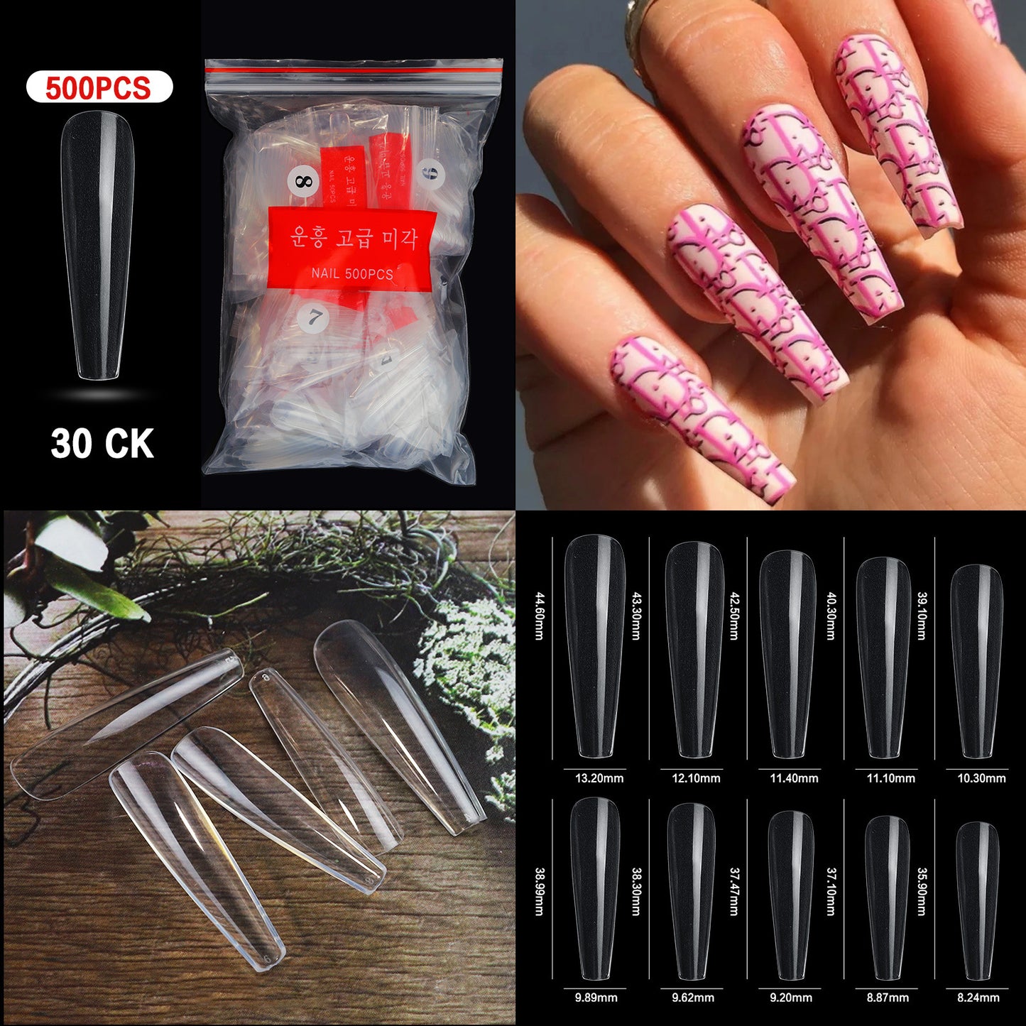 French Pointed Non-marking Ballet Transparent