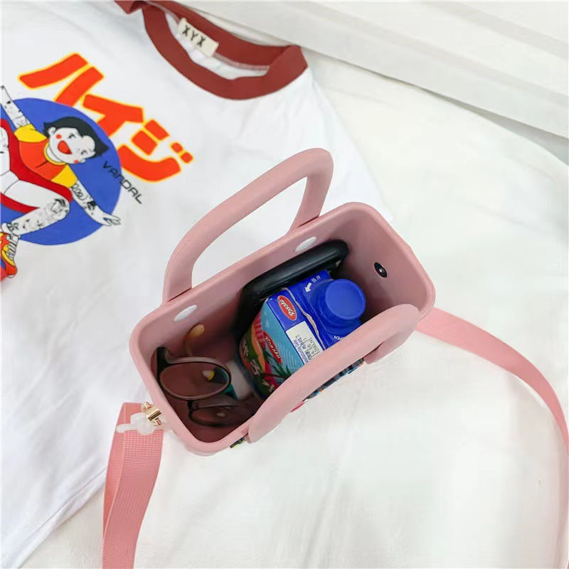DIY Hole Beach Vacation Bag Women's Simple Handbag