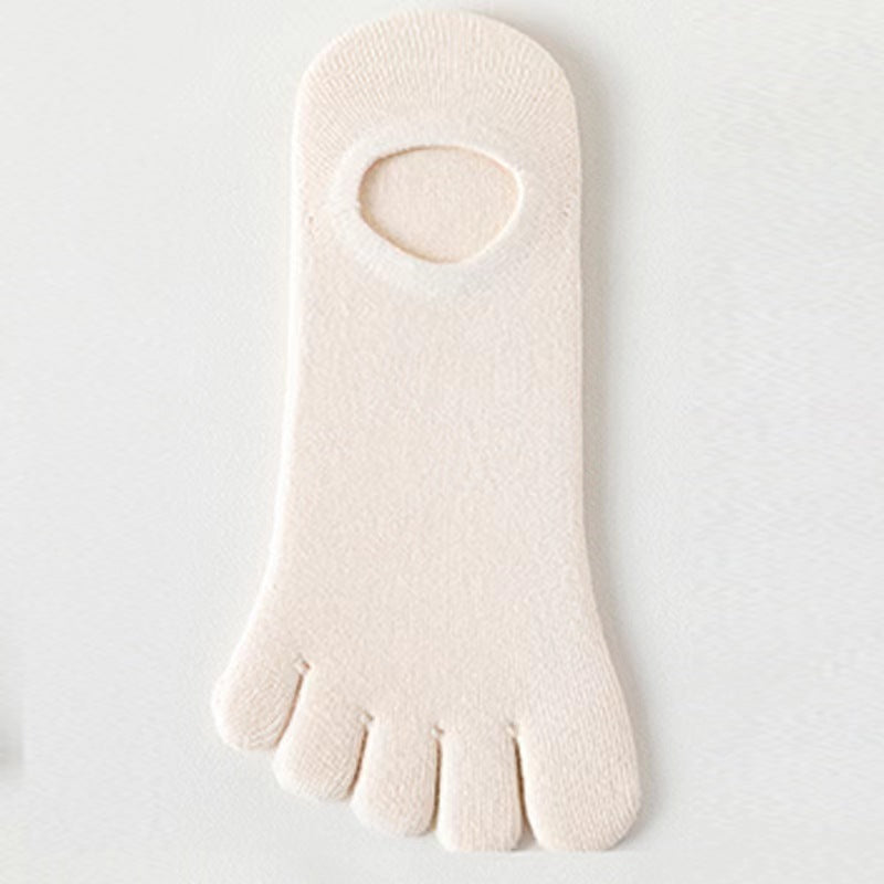 Toe Socks Women's Summer Thin Deodorant