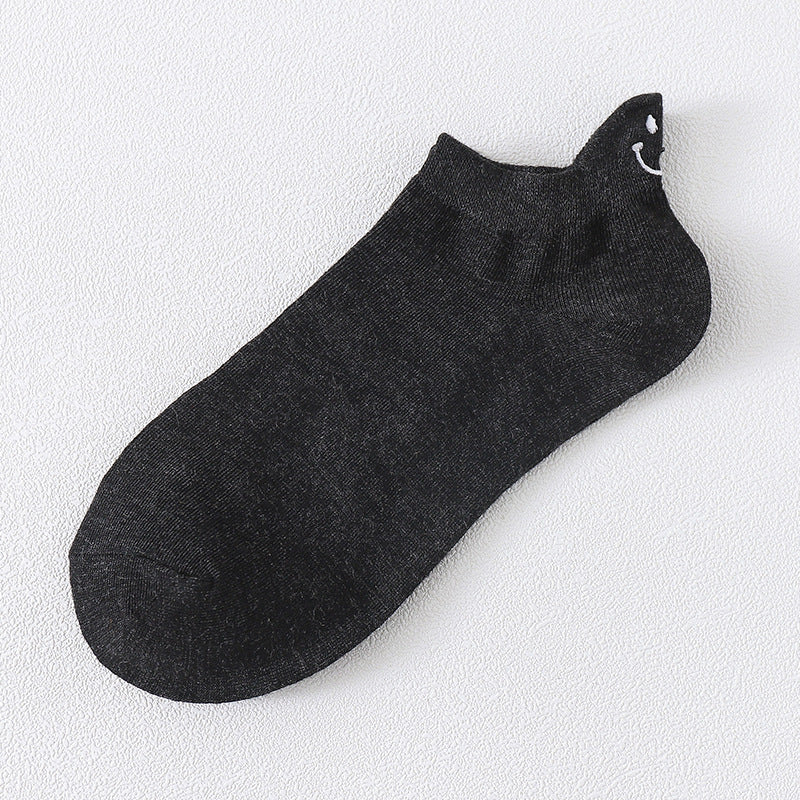 Socks Personalized Heel Embroidered Face