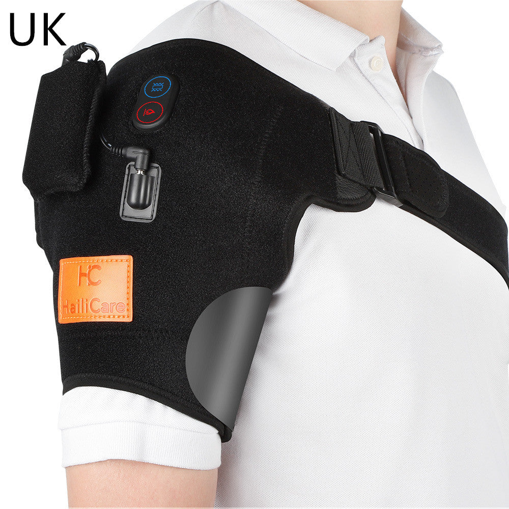 Heating Massage Shoulder Guard Vibration Hot Compress Physiotherapy