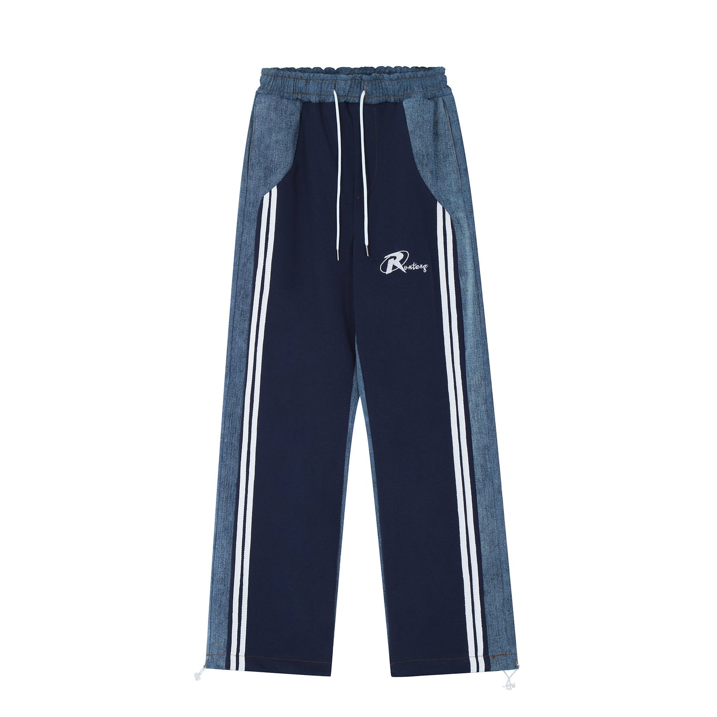 Men's And Women's Matching Casual Straight Trousers