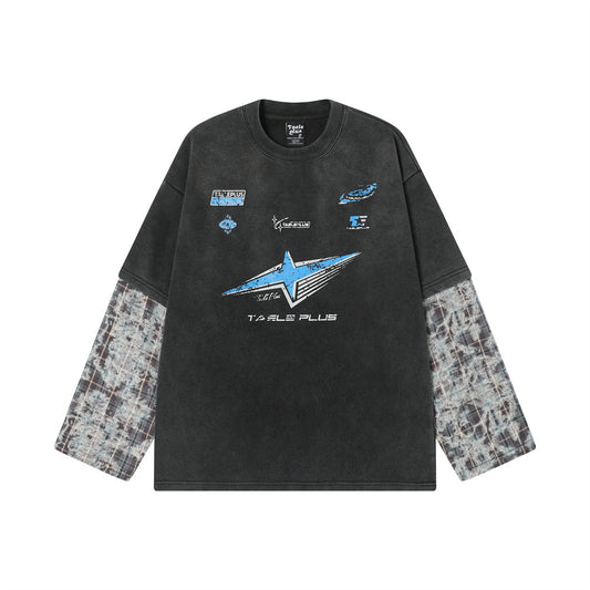 Men's Water XINGX Printing Spring And Autumn Top