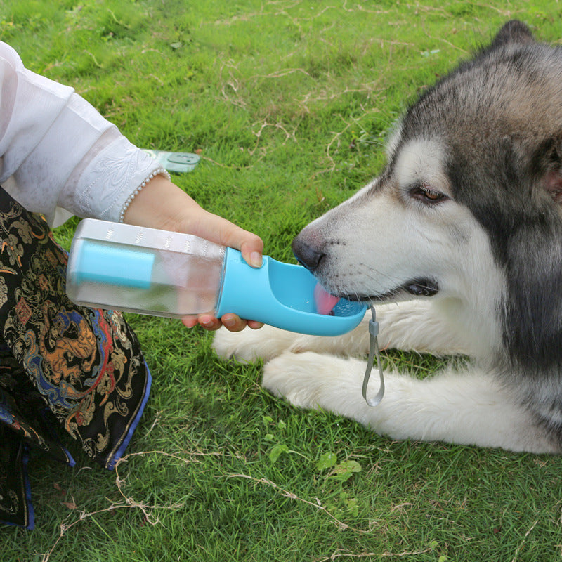 Pet Dog Three-in-one Portable Garbage Bag Filter Multifunctional Water Cup