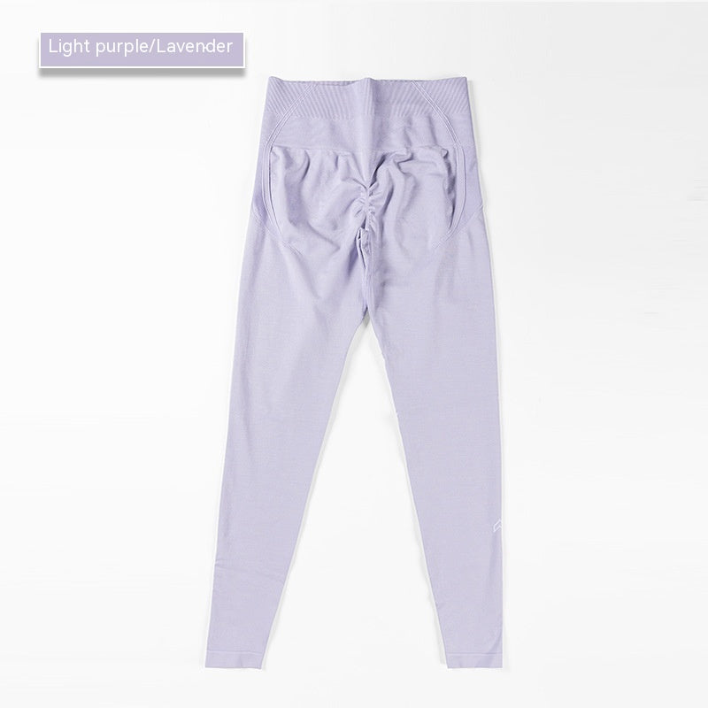 High Top Sports Fitness Belly Contracting Yoga Trousers