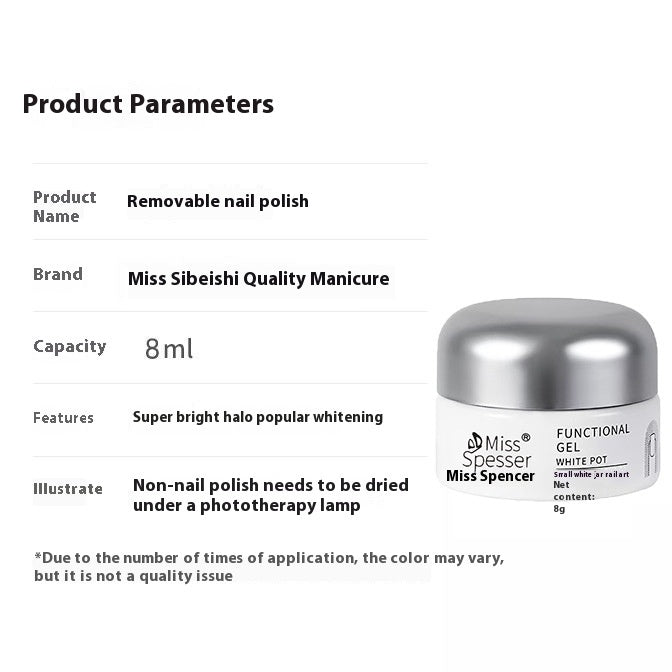 New Micro Glass Bead Crystal Cat's Eye Gel Nail Polish