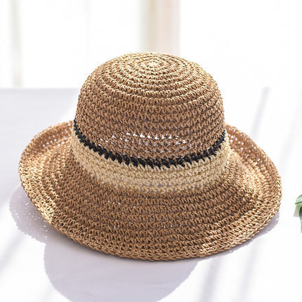Women's Summer Foldable All-match Handmade Straw Hat