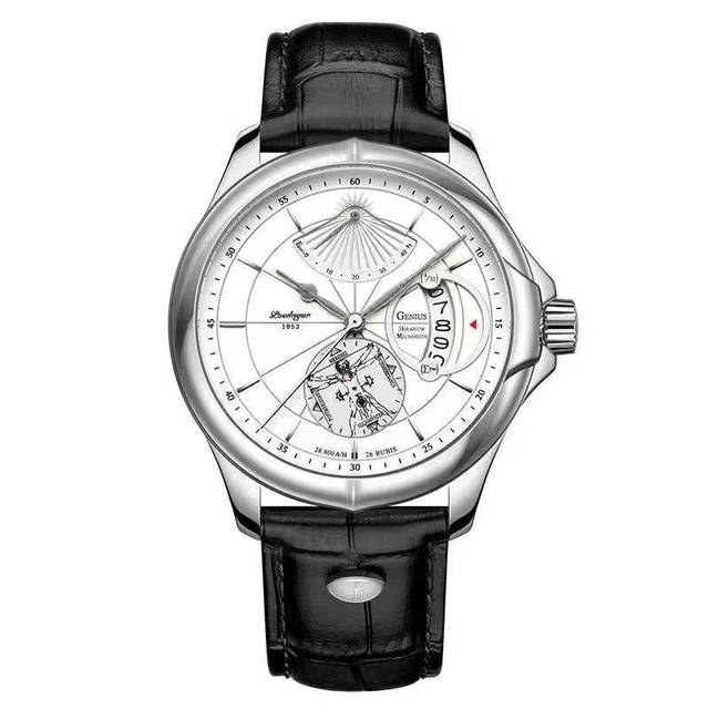 Waterproof Men's Calendar Thin Quartz Watch