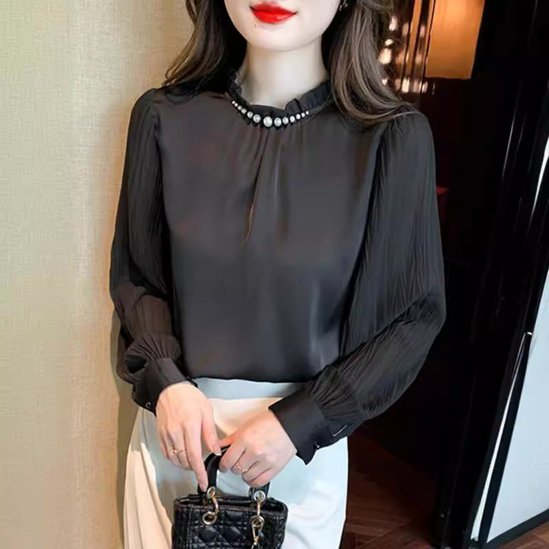 Casual Versatile Long Sleeves Stylish Trendy Top
