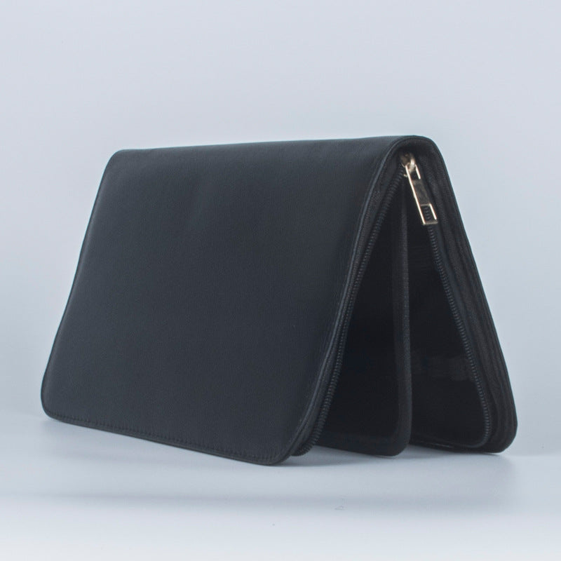 Ball Pen Large PU Leather 36 Fountain Pens Pencil Case Storage