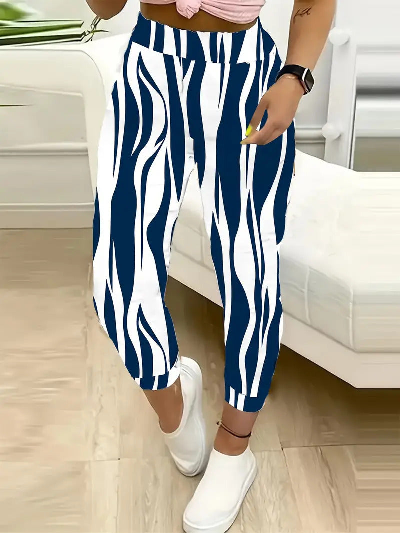 Women's Casual Trousers Lantern Ankle-tied Sports Pants