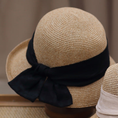 Women's Japanese Style Simple Shade Straw Hat