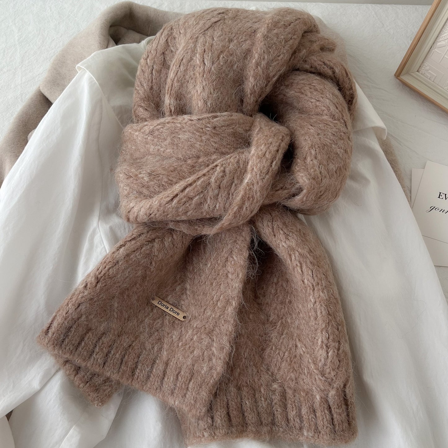 Wool Blended Korean Style Fashionable Student High-grade Knitted