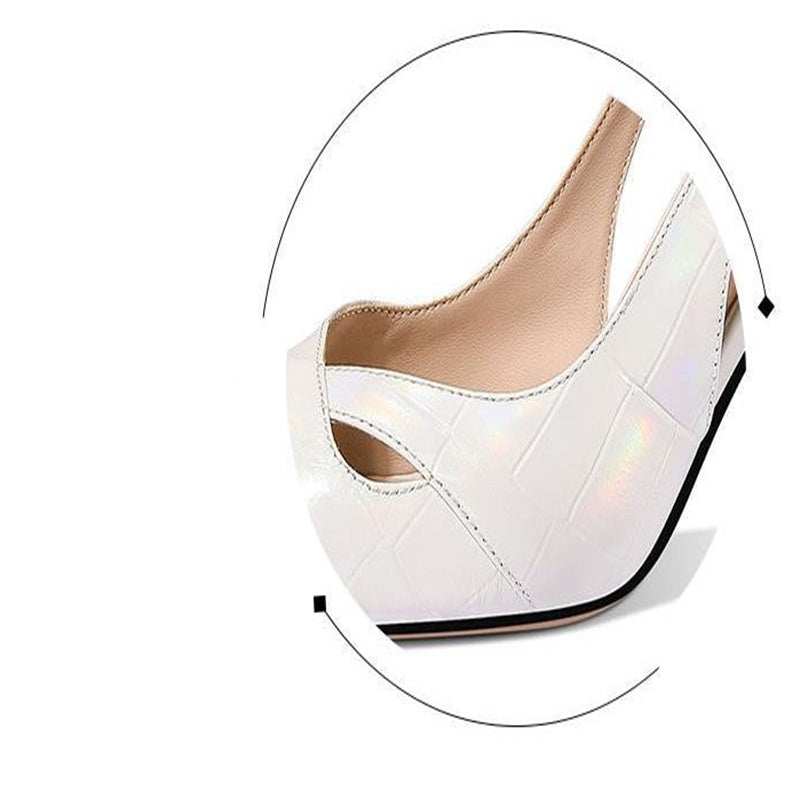 Toe Back Bag Heel Summer Women's Shoes