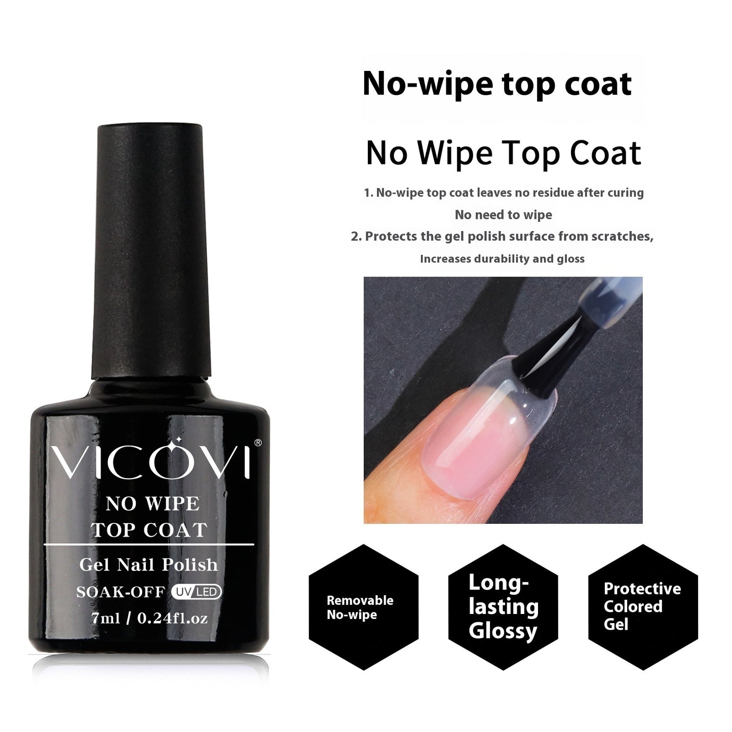 Nail Art Extension Glue 15ml No Paper Holder Crystal Quick Extension Nail Polish Glue