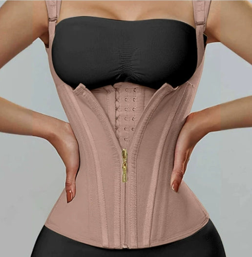 Hourglass Waist Shaping Belt Latex Corset