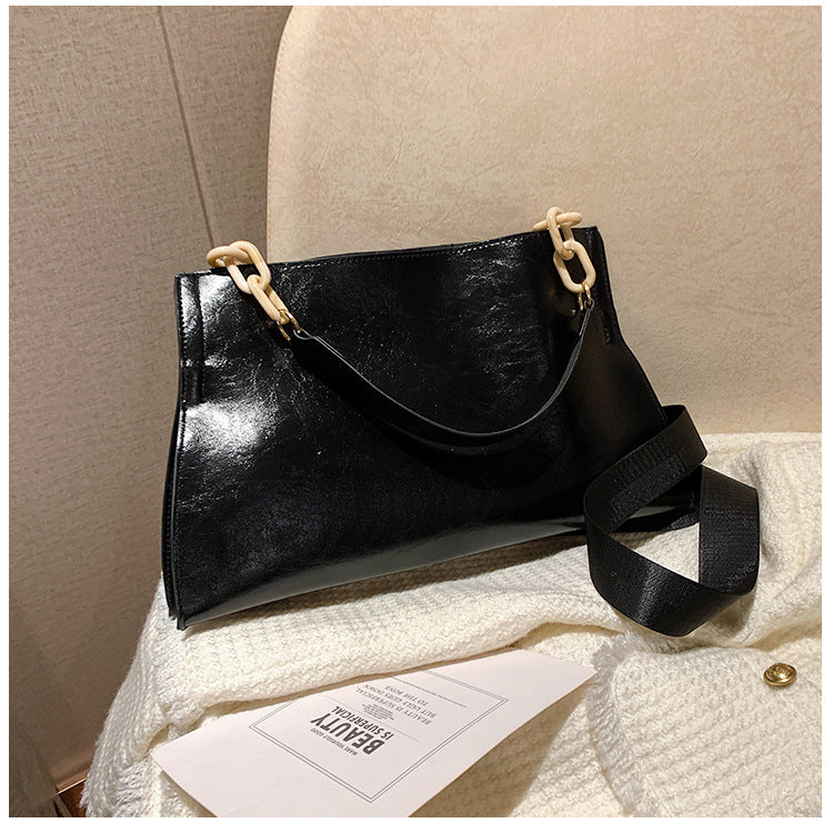 Large Capacity Lightweight One Shoulder Simple Crossbody Bag