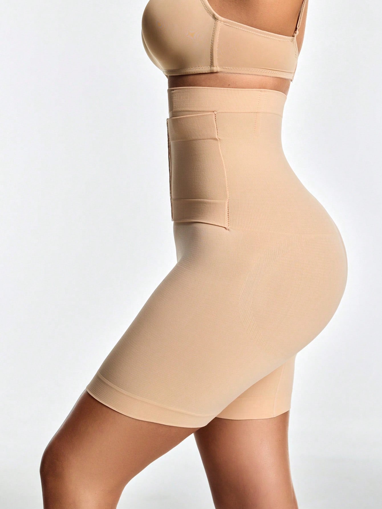 Closure Shapewear Shorts - Tummy & Waist Control With Natural Butt-Lift