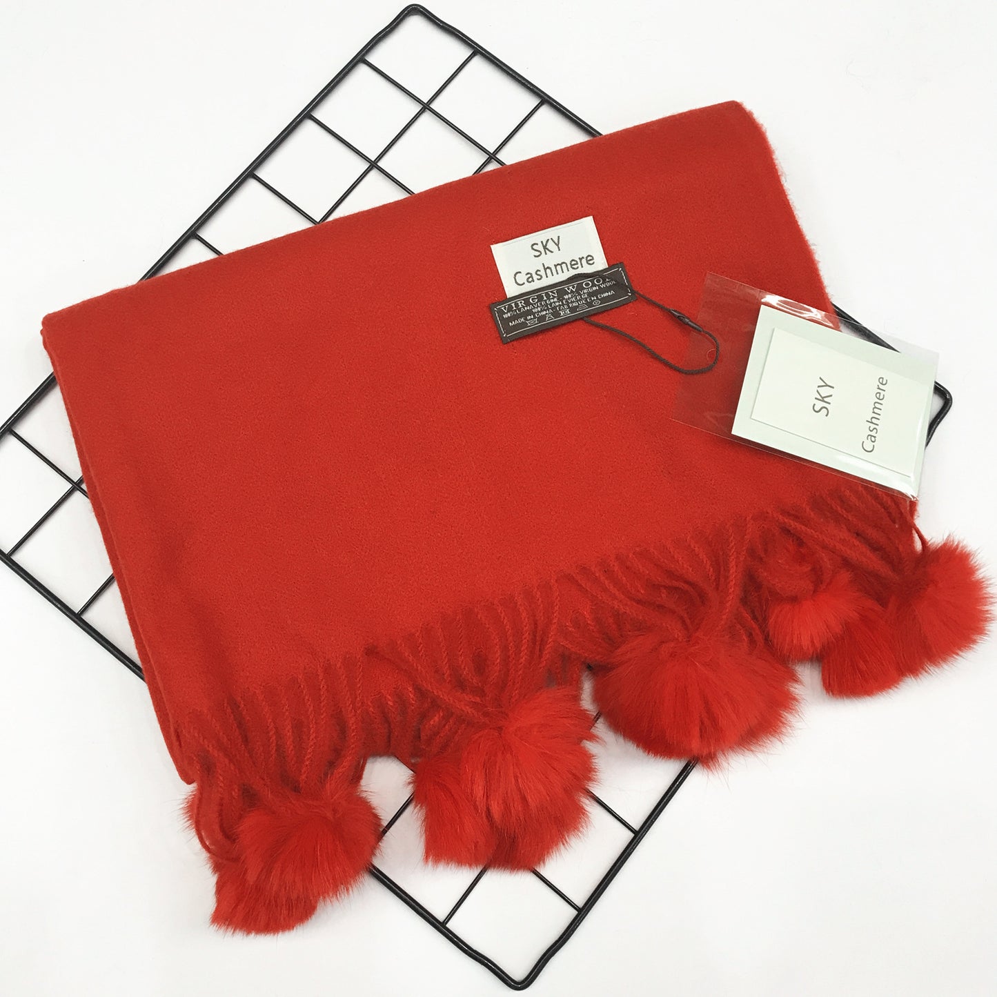Women's Autumn And Winter Fashion Long Solid Color Scarf