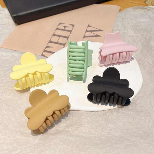 Sweet Frosted Small Hair Clip Women