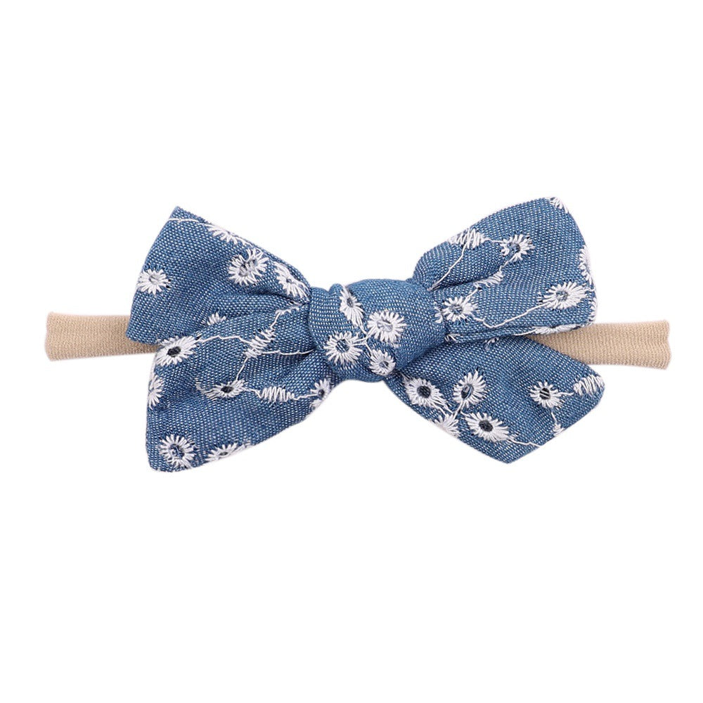 Bow Hair Rope European And American Children