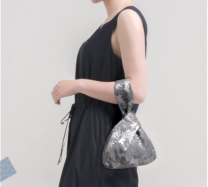 Mobile Phone Key Small Change Walking Crooked Wrist Bag