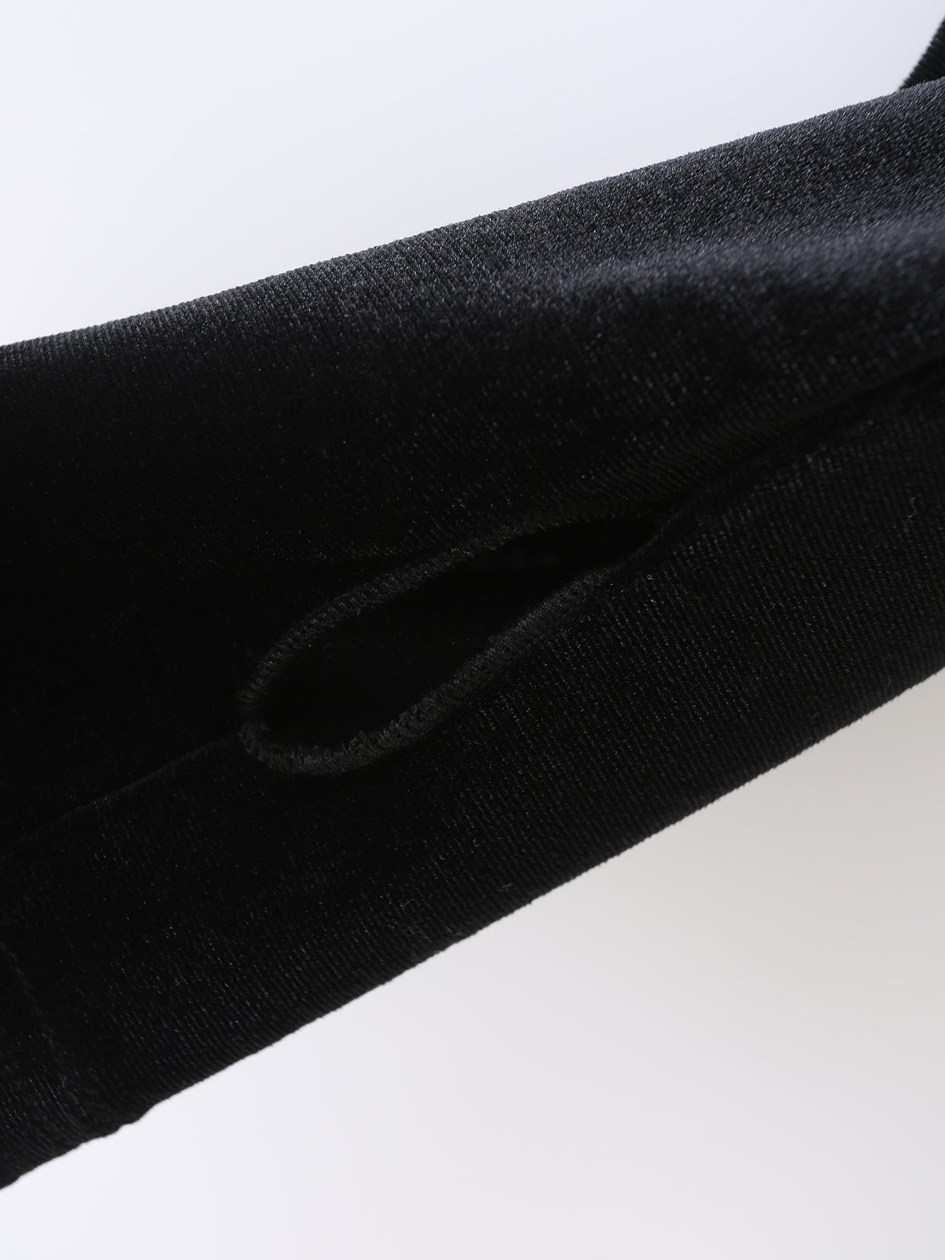 Women's Slim Fitting Velvet Hooded Jumpsuit