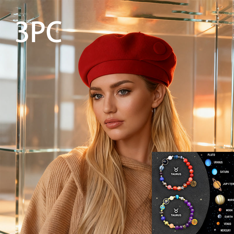 British-style Casual Painter Hat That Is Versatile And Can Show Off Your Face