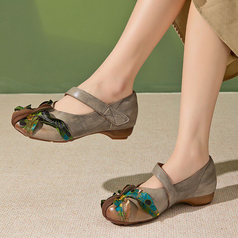 Summer New Handmade Mom Shoes