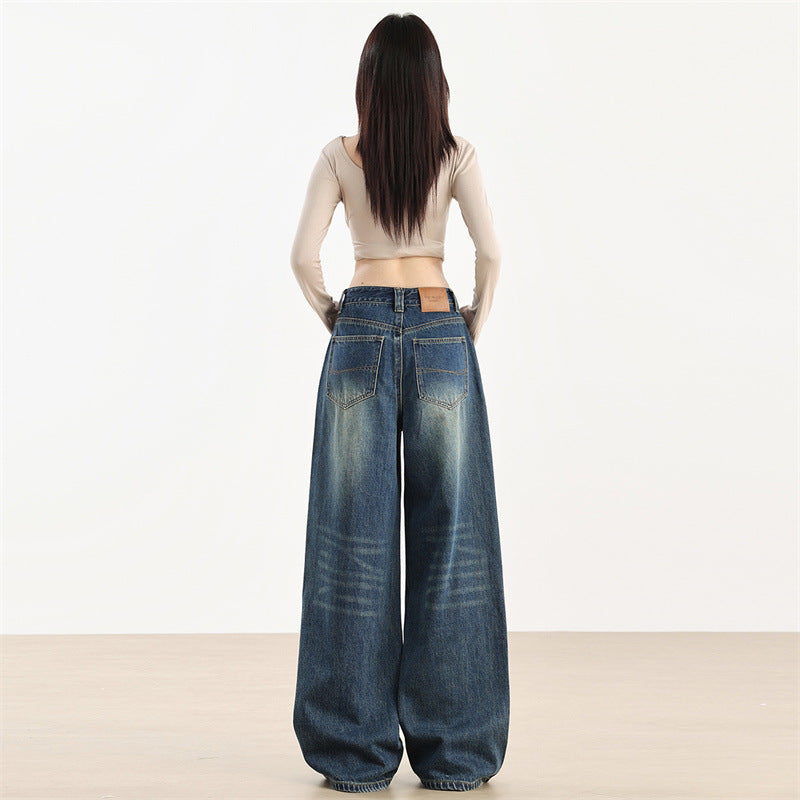 Women's All-match Loose-fitting Mopping Pants