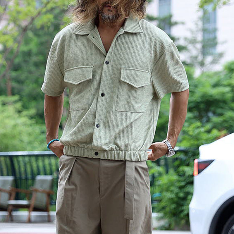 European And American Men's Shirt