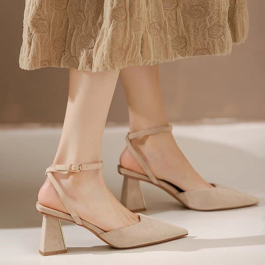 French Style Closed Toe Sandals For Women