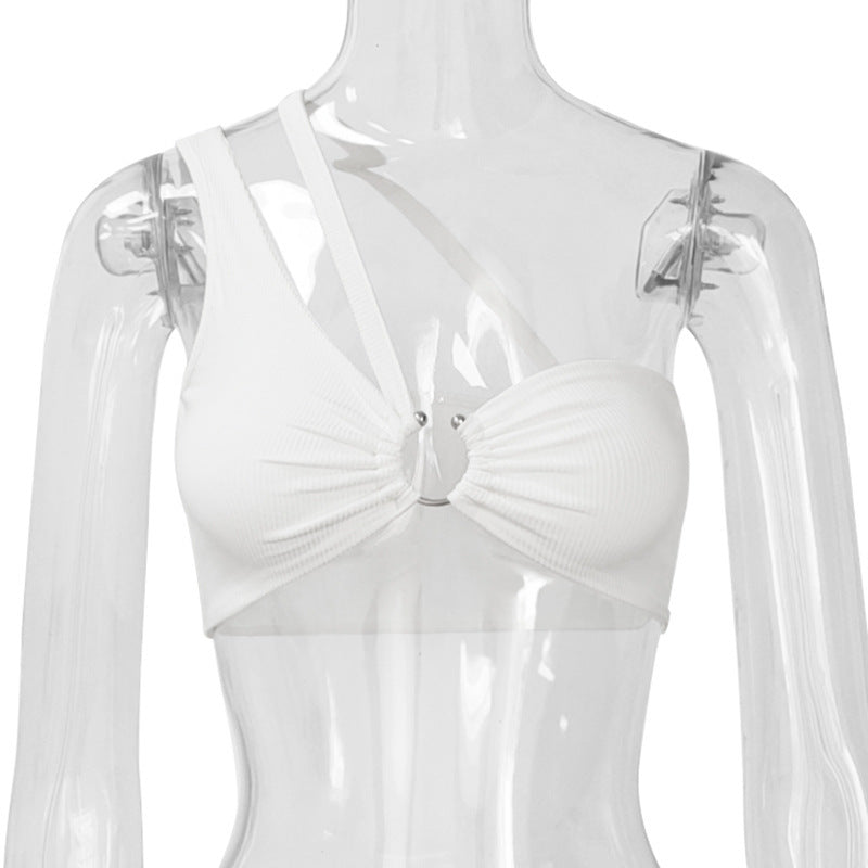 American-style Suspender Crop Top Hot Girl Vest