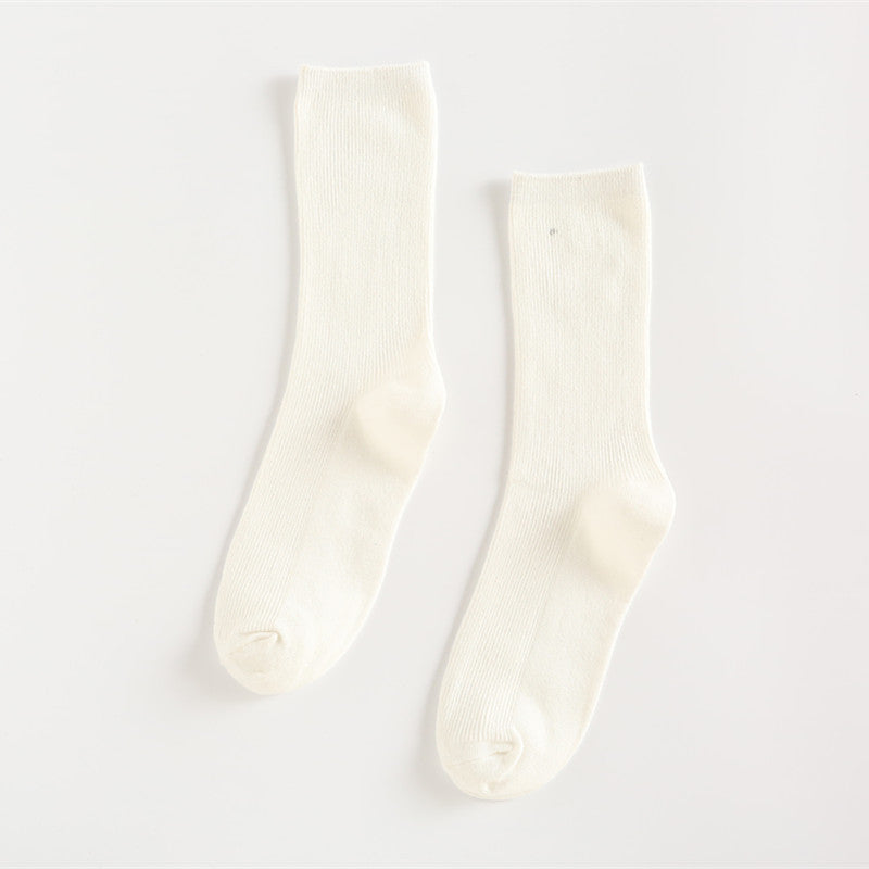 Medium Tube Long Tube Fluorescent Candy Color Socks