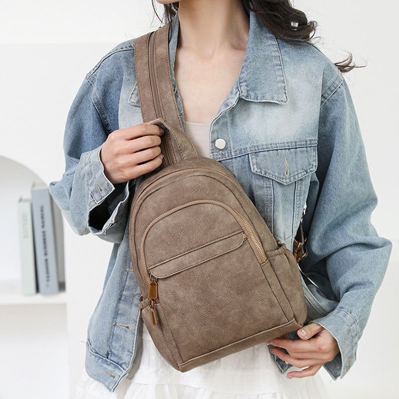 European And American Style Pu Fashion All-match Ladies Casual Shoulder Crossbody