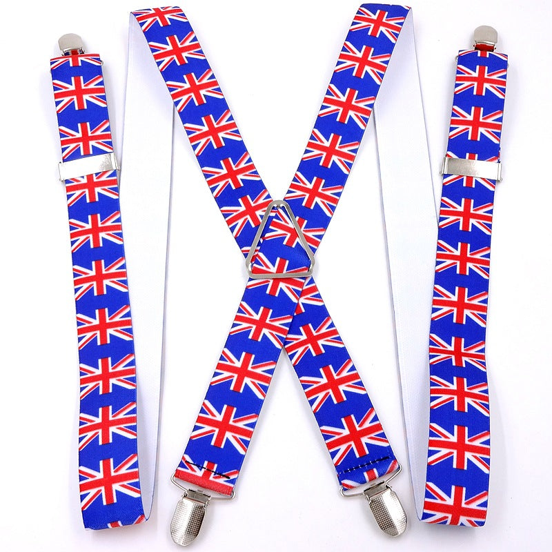 Men's Fashion Wide Elastic Shoulder Straps