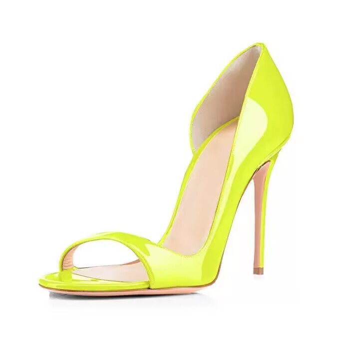Elegante stiletter til kvinder med peep-toe