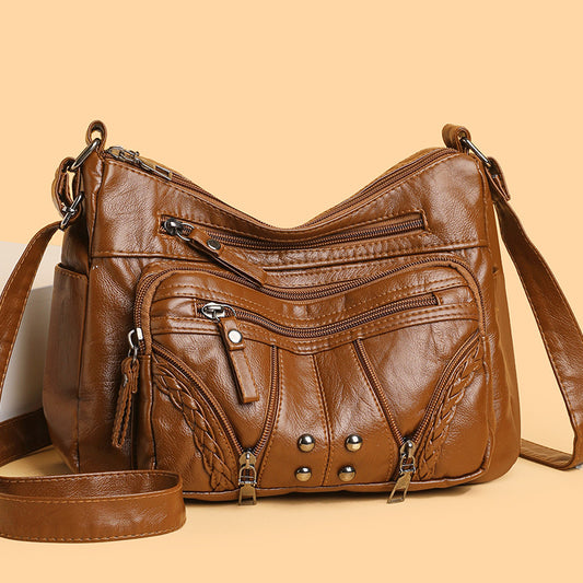 Large Capacity Women's Shoulder Bag New High Sense