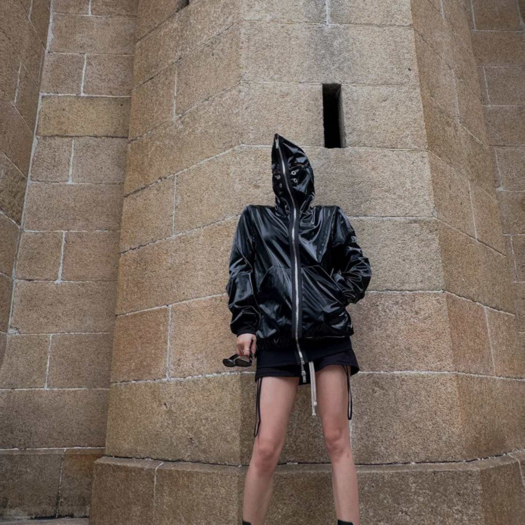 Men's Shark New Design Style American Glossy Jacket