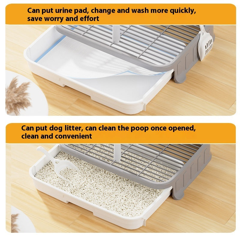 Large Dog Anti-stepping Easy To Clean Pet Dog Urinal