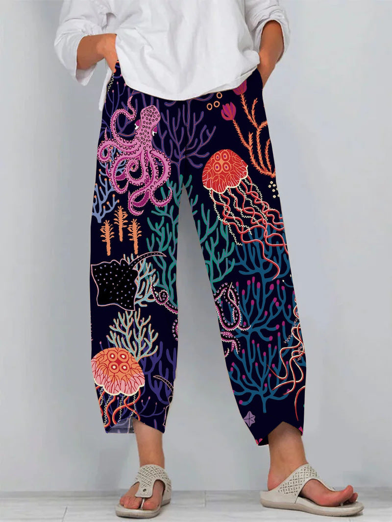 Women's Casual Slimming Outdoor Cropped Pants