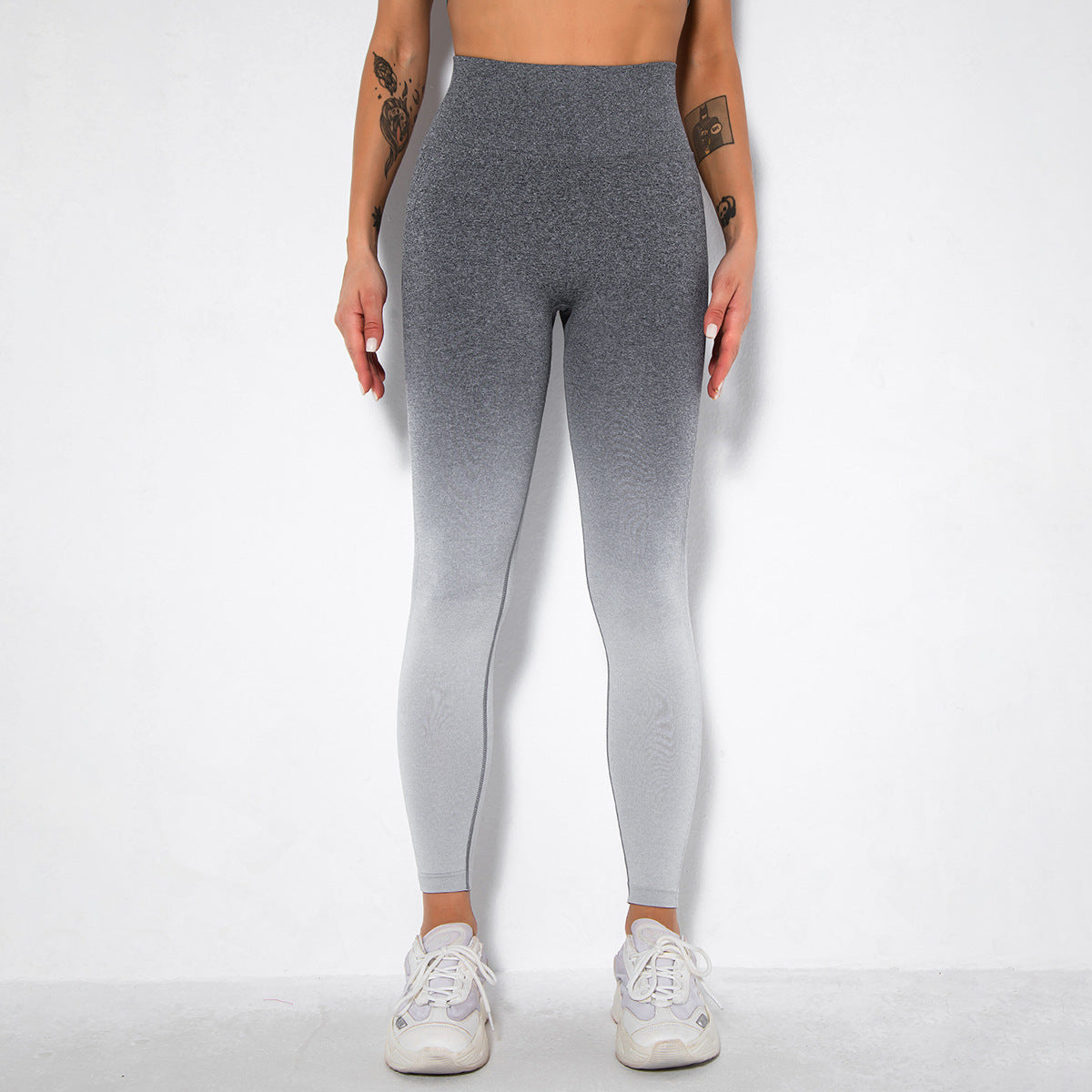 Women's Gradual Smiling Face Yoga Pants