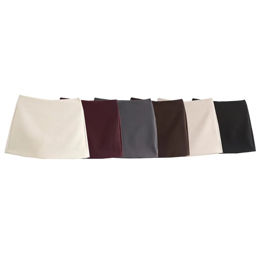 Women's Fashion Waist-controlled Slim-fit Multi-color Culottes