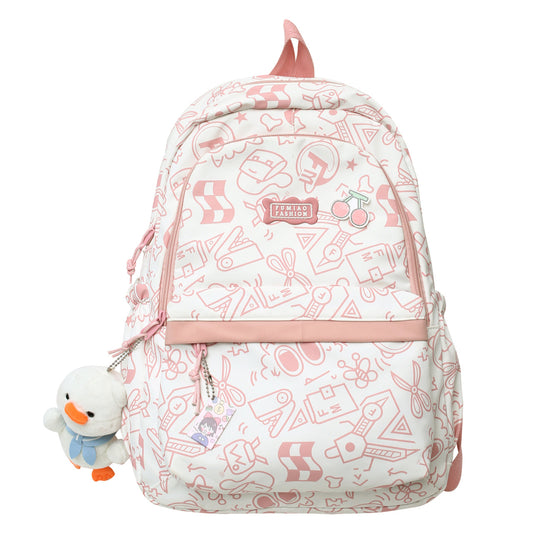 Women's Ins Cute Large Capacity Backpack