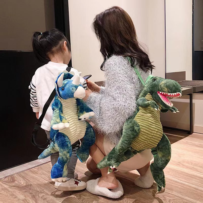 Cartoon Big Dinosaur Plush Toy Backpack
