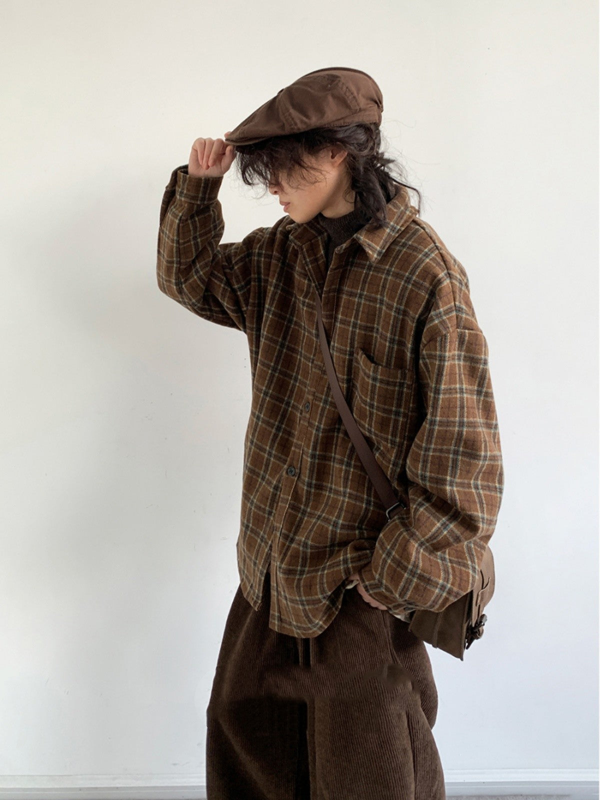 Winter Vintage Checkered Work Shirt
