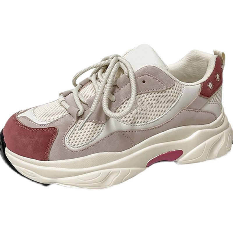 Women's Thick-Sole Height-Increasing Fashion Sneakers